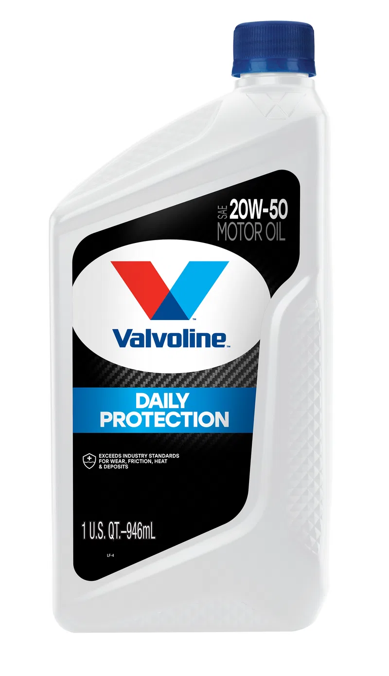 822344 – VALVOLINE Oil, SAE 20W-50 1 Quart Bottle Case Of 6